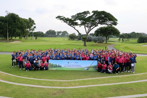 UM121: UM AND NUS CELEBRATE ENDURING PARTNERSHIP AT 55TH INTER-VARSITY TUNKU CHANCELLOR GOLF TOURNAMENT